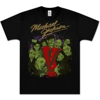 MICHAEL JACKSON Thriller Zombie T Shirt Official Large