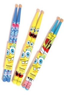 Spongebob Junior (Kids) Drum Sticks   CHOICE OF COLOURS