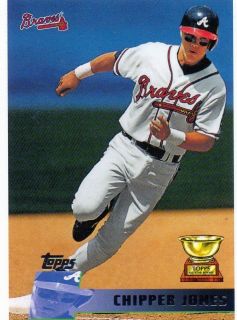 2010 Topps Cards Your Mom Threw Out CHIPPER JONES #161 (I9254)