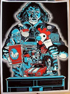 Curse glow art poster print TV show Tim Doyle rare Cluck Doodle