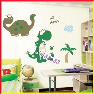 Dinosaur Removable Wall Vinyl Sticker Decals Wallpaper For Children