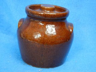 The Roycroft Shops East Aurora Small Bean Honey Pot Pottery