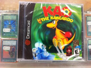 Kao the Kangaroo (Sega Dreamcast, 2001) brand new / sealed