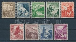 Germany stamp Winter aid MNH 1938 Mi 675 683 WS102073