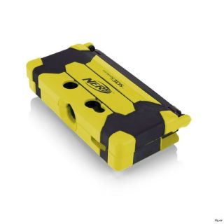 Nerf Armor Protective Case (Nintendo 3DS) PDP YELLOW BLACK New Fitted