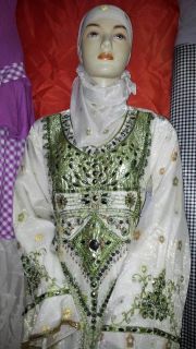 Khaleeji Dubai Wedding Jilbab galabaya dress abaya Thobe Arabic Kaftan
