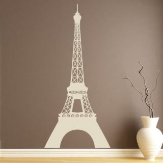 Eiffel Tower Paris France Around the World Wall Sticker Art Decal