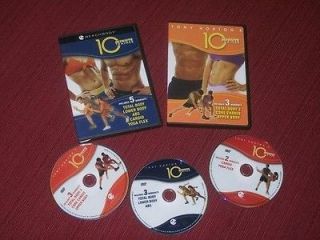 Newly listed Tony Horton 10 Minute Trainer DVD Set + Calendar Guides