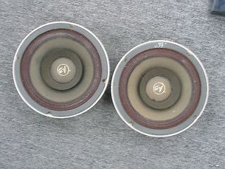 Pair of Vintage Electro Voice SP8B 8  8 Ohm fullrange Speakers