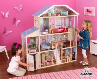KidKraft Majestic Mansion Deluxe Pretend Play Dollhouse