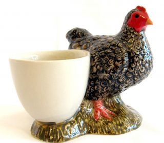 Maran Hen or Chicken Ceramic Egg Cup