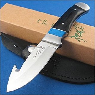 Elk Ridge Guthook Hunter Micarta & Turquoise Knife NEW