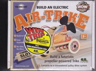 WOW Science Build An Electric Air Trike  Brand New