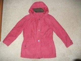 Womens S Pacific Trail 2 in 1 Hooded Winter Stadium Jacket Burgundy