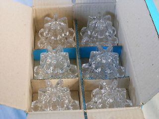 Nachtmann Bleikristall Glass/Crystal Candleholders   Set of 6 NEW IN