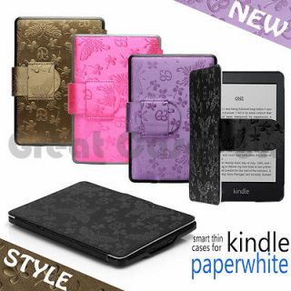 THIN SMART BEAUTIFUL PU LEATHER CASE COVER FOR  KINDLE