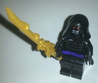 Lego Ninjago Lord Garmadon with Hood and Golden Dragon Sword