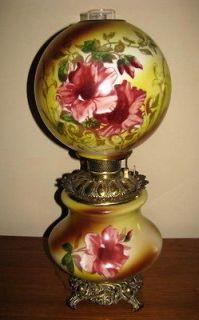 Fantastic Gone with the Wind Lamp ~ All original parts ~ 70 100 Years
