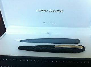 Jorg Hysek pen with box   grey Kim model   Brand new and with its box