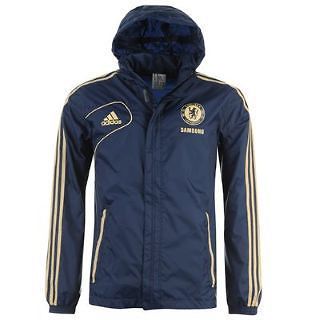 Mens Chelsea FC AW Jacket   Size S M L XL XXL   Navy