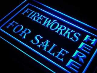 Newly listed j979 b Fireworks For Sale Here Display neon Light Sign
