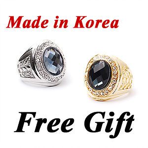 Korean] JANUS LIGHT REFLECTIVE Men Women Ring w/Stones