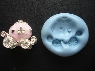 Princess Carriage Silicone Mould, Sugarcraft, Cake Toppers, Jewellery