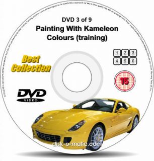 Kameleon Colours Made Easy Spray Painting Training DVD