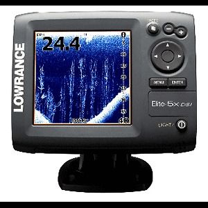 Lowrance Elite 5X DSI Color Fishfinder w/TM Transducer