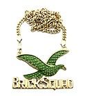 ICED OUT BRICK SQUAD PENDANT & 6mm/36 MIAMI CUBAN CHAIN HIP HOP