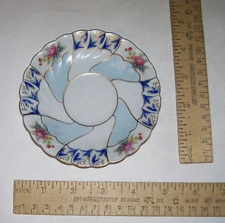 Newly listed UCAGCO Saucer Only   Decorative Floral and Blues SAUCER