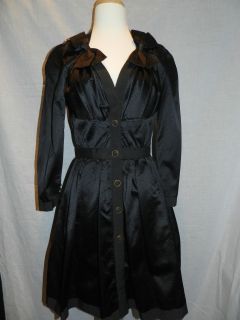 Stunning Black Vintage CHANEL Dress w/ Bows Sz 38/40