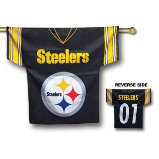 Pittsburgh Steelers 2 sided JERSEY Banner Flag Football