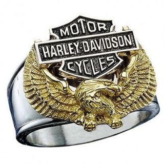 Harley Davidso n® Wings of Freedom Mens Ring SZ 9 from Franklin Mint