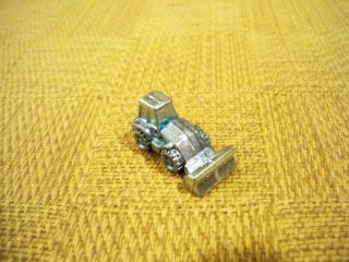 Monopoly Metal / Pewter Wheel Loader Construction Game Piece / Token