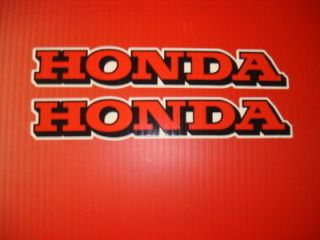 1979 Honda XR 80 Gas Tank Decal Set AHRMA JT DG FOX