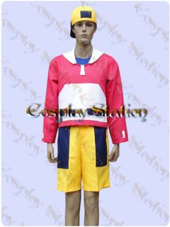 Pokemon Gold Trainer Cosplay Costume_commis sion571