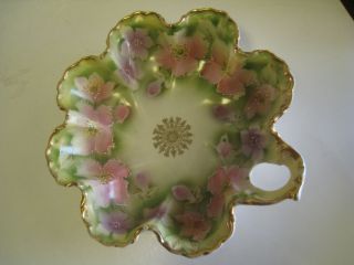 Vintage Prov. Saxe E.S. GERMANY Hand Painted & Transfer Porcelain