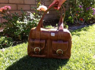 NEW Genuine Leather Handbag   Imported from Argentina   FOCAR Brand