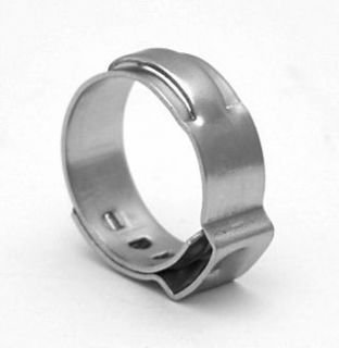 Stainless Steel Clamp, Cinch Crimp Ring, 10 Sizes Available, Oetiker