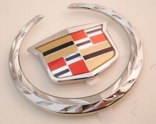 NEW Cadillac Emblem XLR 04~08 Grille WREATH & CREST