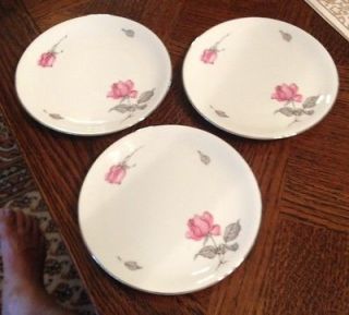LOT OF 6) Germany KPM KRISTER Bread and Butter Plates   MINT