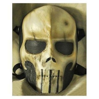 Cactus Hobby Custom Airsoft Wire Mesh Punisher Mask ( Tan )