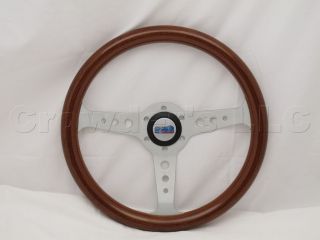 Line 350 mm Wood Marine Boat Steering Wheel + Hub   Part # 30117 (WH