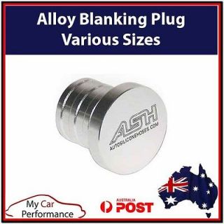 Alloy Blanking Plug Bung Hose   BOV Dump Valve CNC Aluminium Billet
