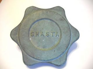 Vintage SHASTA Trailer BRASS Fresh WATER Tank FILL PRESSURE CAP Filler