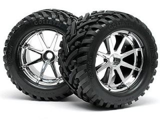 SAVAGE X 4.6 REVERSE 4727 MOUNTED GOLIATH TYRE 178X97mm ON BLAST WHEEL