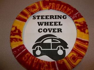 Newly listed STEERING WHEEL COVER UNIVERSITY OF SOUTHERN CALIFORNIA