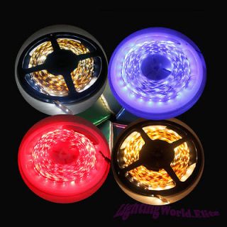 New 3528 SMD Cool/Warm White Blue Red Flexible LED Strip Light Neon