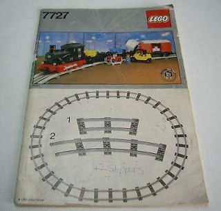 Lego Instructions For Freight Steam Train Set 7727